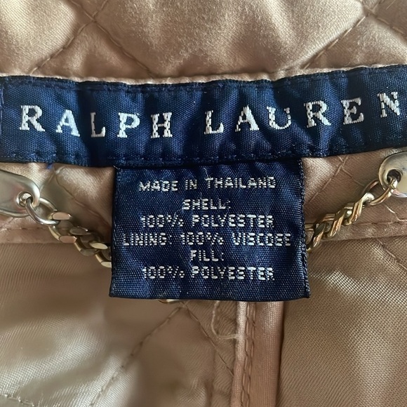 RALPH LAUREN QUILTED SPRING JACKET  SIZE S - Picture 8 of 12
